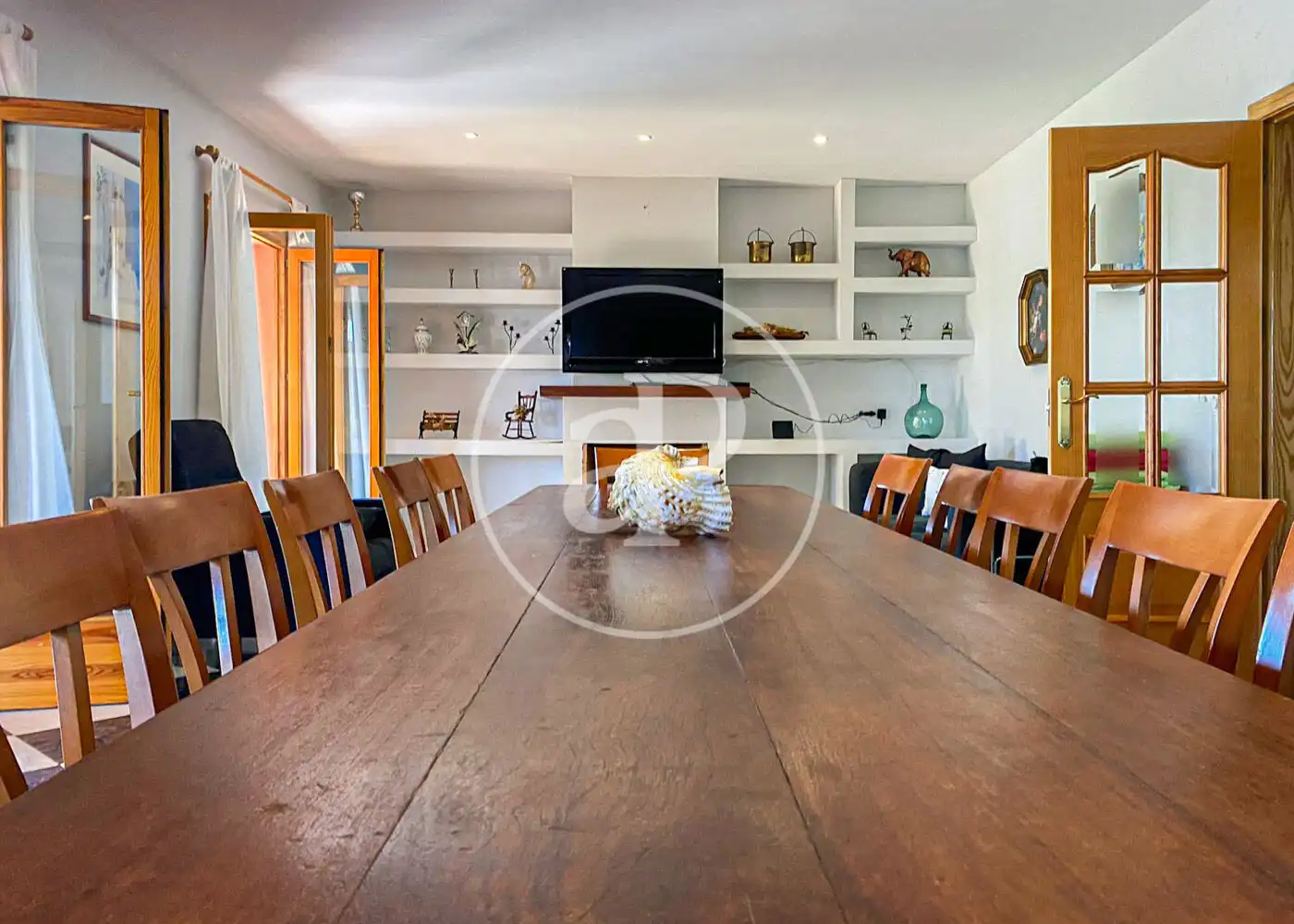 Dining room of Houses for rent in Llucmajor  with Air Conditioner, Heating and Private garden