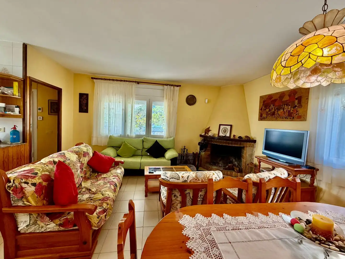 Living room of Houses for sale in Creixell  with Private garden
