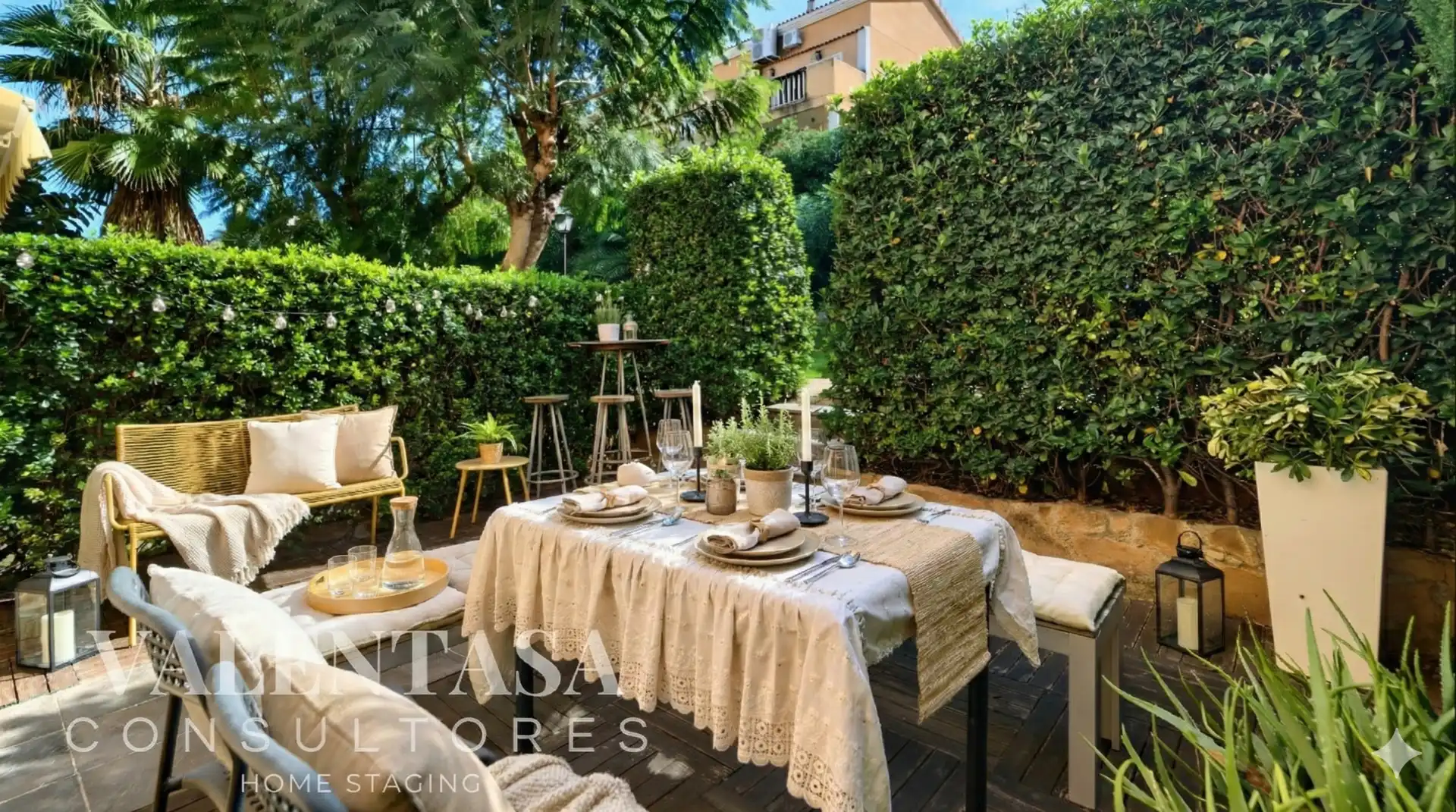 Terrace of Detached homes for sale in Chiva  with Air Conditioner, Private garden and Terrace