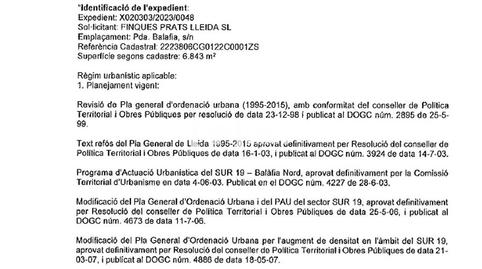 Foto 3 von Grundstücke zur Miete in Balafia, Balàfia,  Lleida Capital