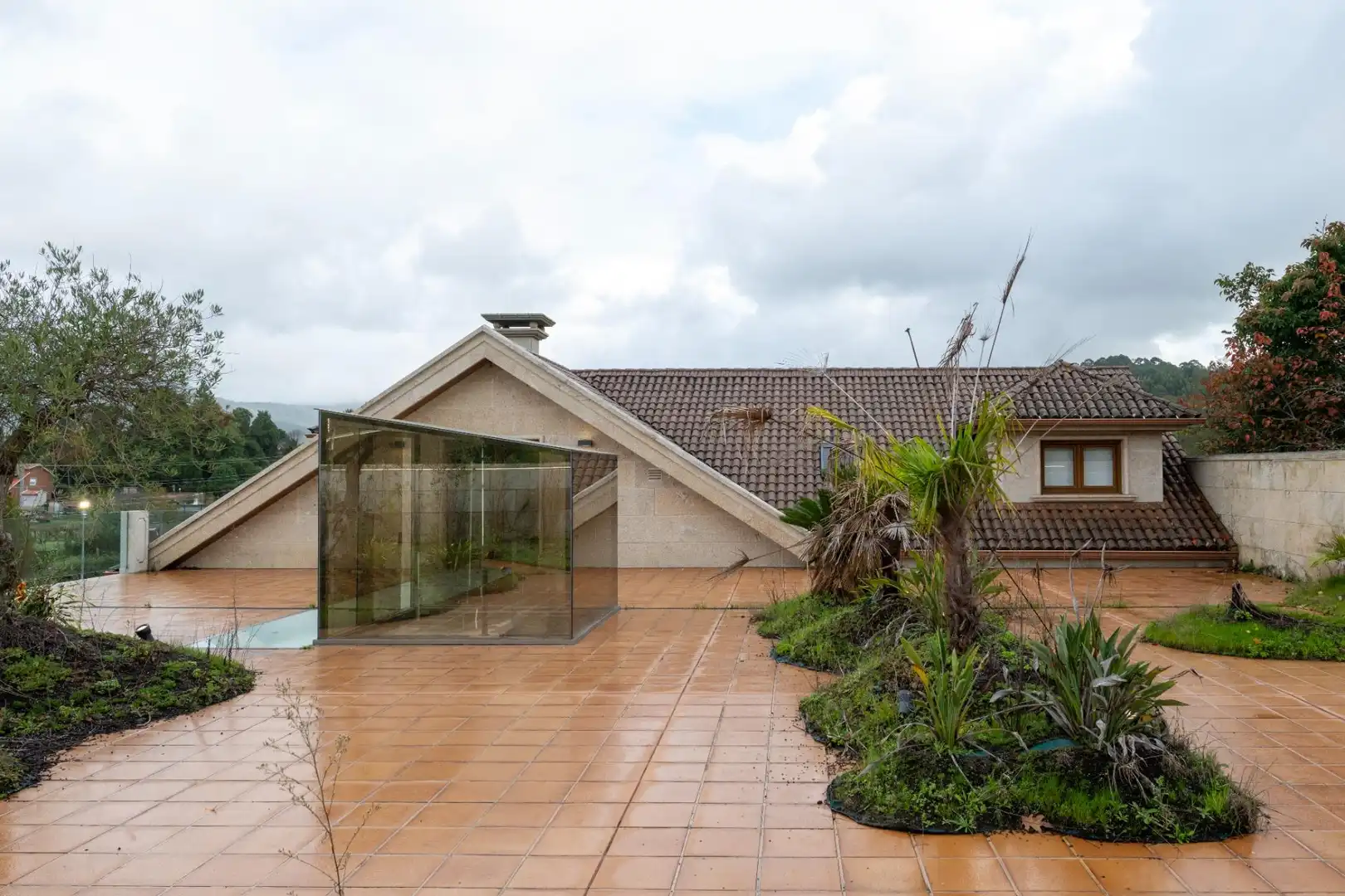 Terraza de Casa o chalet en venta en Vilagarcía de Arousa
