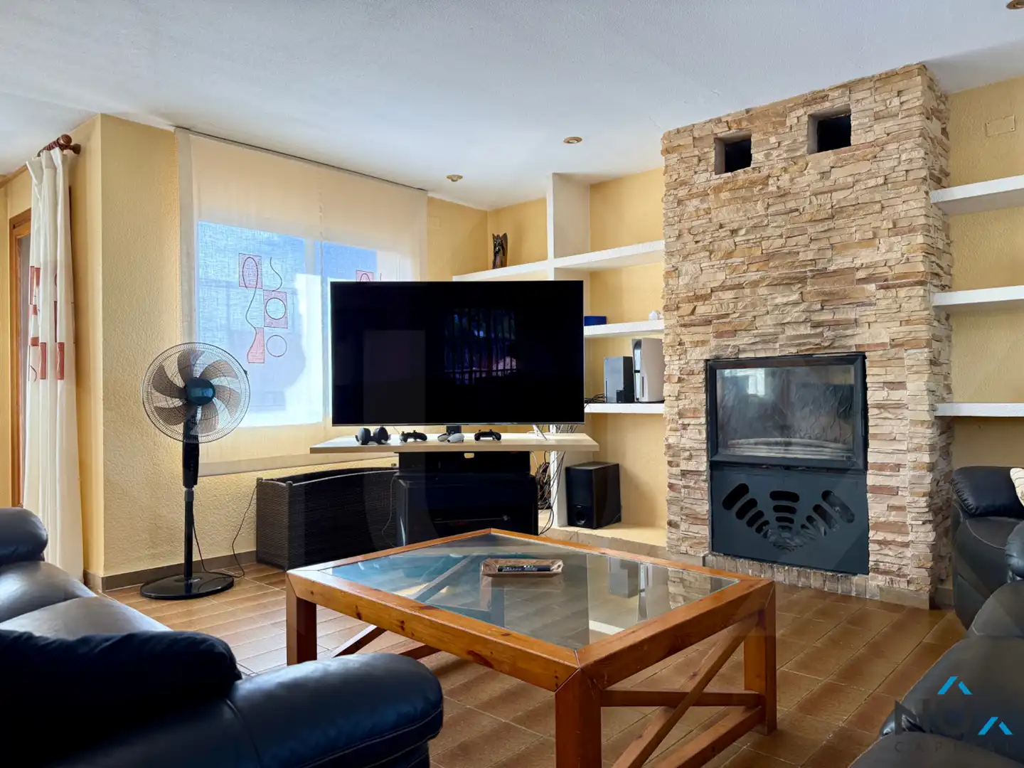 Sala d'estar de Casa o xalet en venda en Riba-roja de Túria amb Aire condicionat, Calefacció i Jardí privat