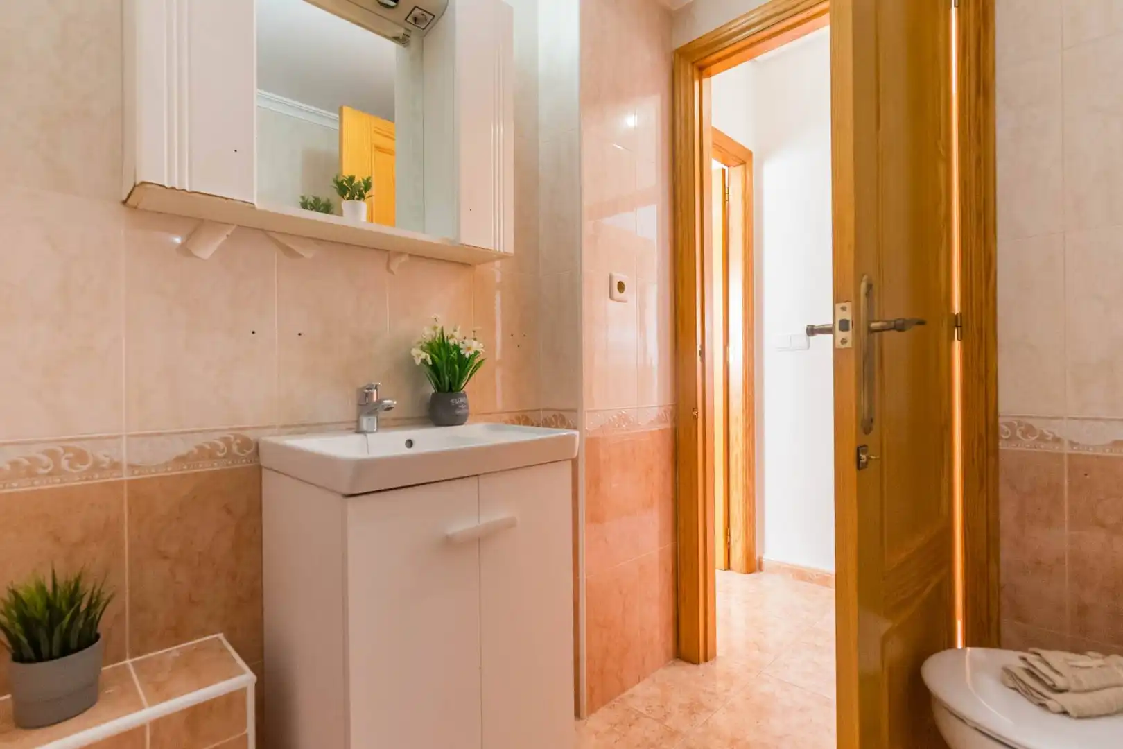 Baño de Apartamento en venta en Murcia con Aire acondicionado, Trastero y Amueblado