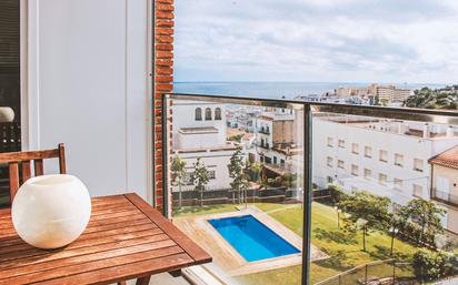 Dormitori de Àtic en venda en Sant Pol de Mar amb Aire condicionat, Terrassa i Balcó