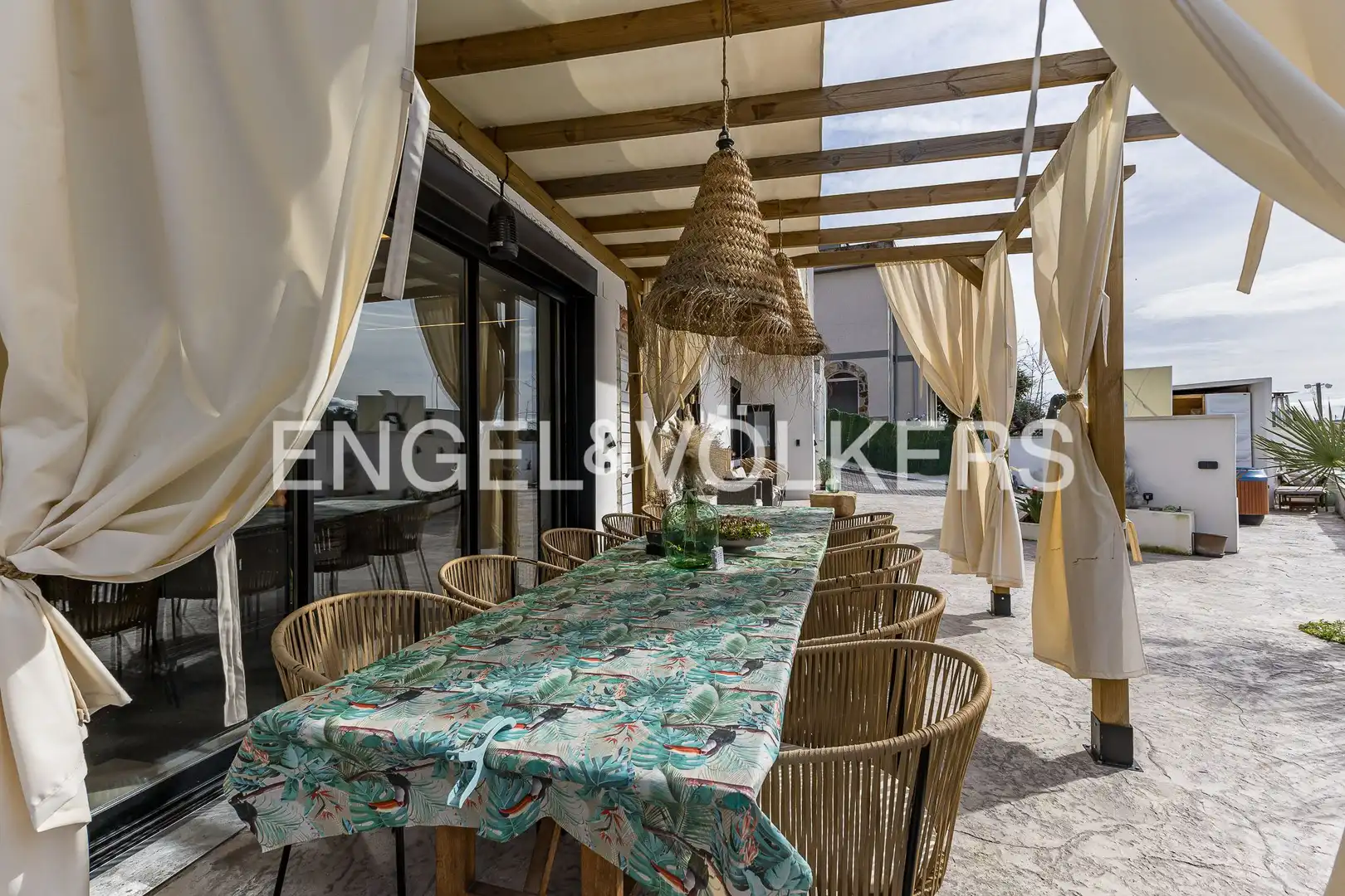 Terraza de Casa o chalet en venta en Olivella con Aire acondicionado, Calefacción y Jardín privado
