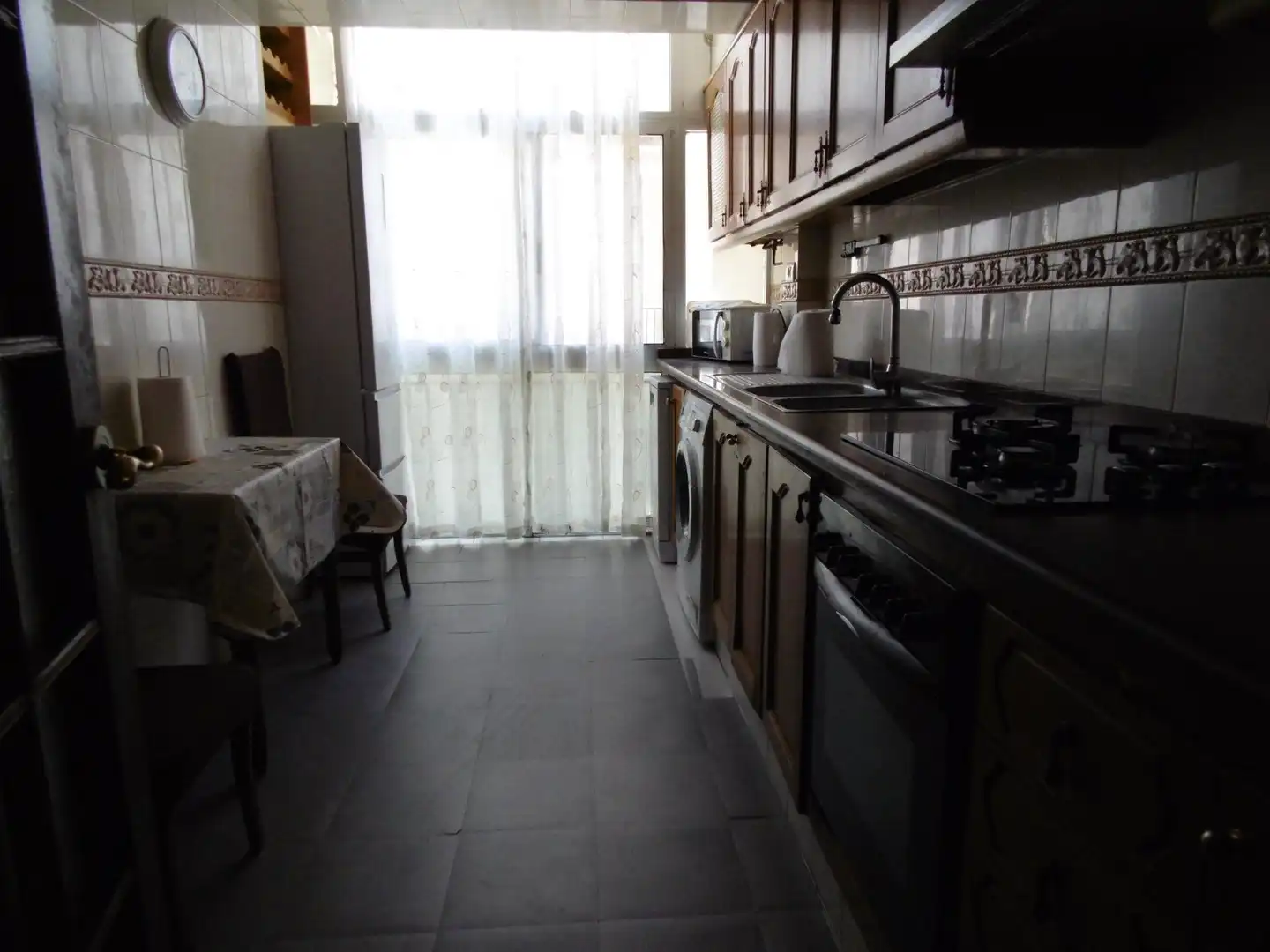 Küche von Wohnung zum Verkauf in Castellón de la Plana / Castelló de la Plana mit Klimaanlage und Möbliert