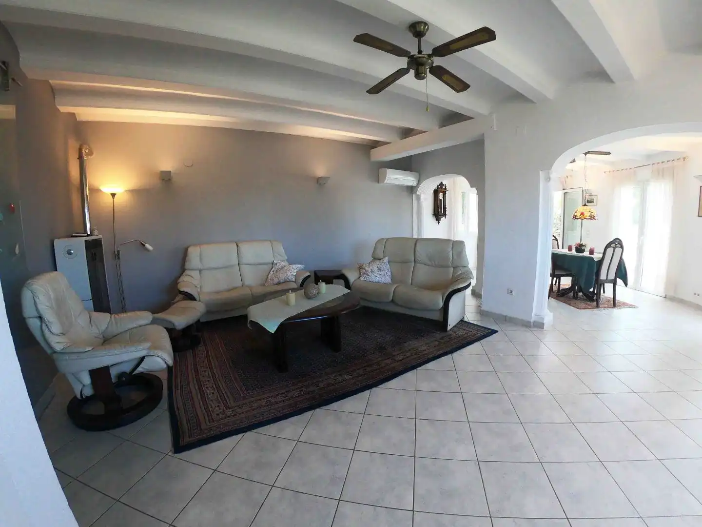 Living room of Houses for sale in Dénia  with Air Conditioner, Heating and Private garden
