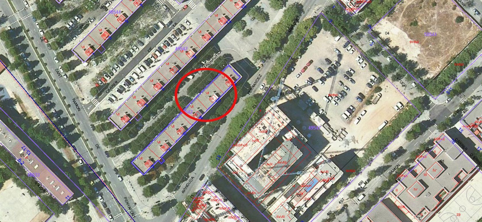 Vista exterior de Piso en venta en Sant Adrià de Besòs