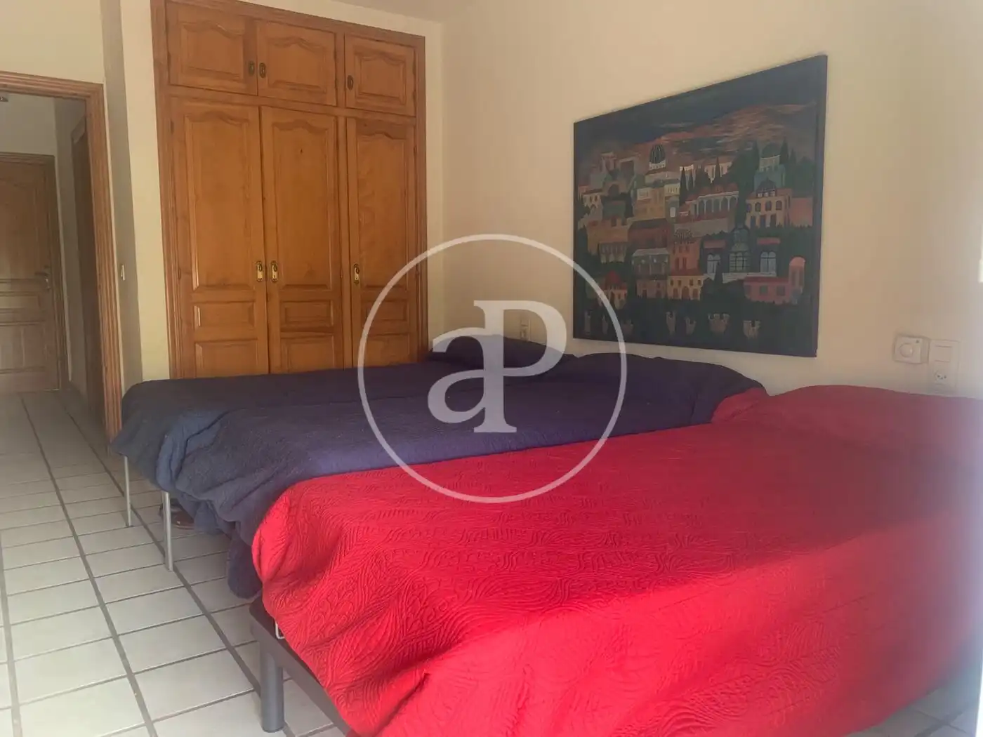 Dormitori de Pis de lloguer en Jávea / Xàbia amb Jardí privat, Terrassa i Moblat