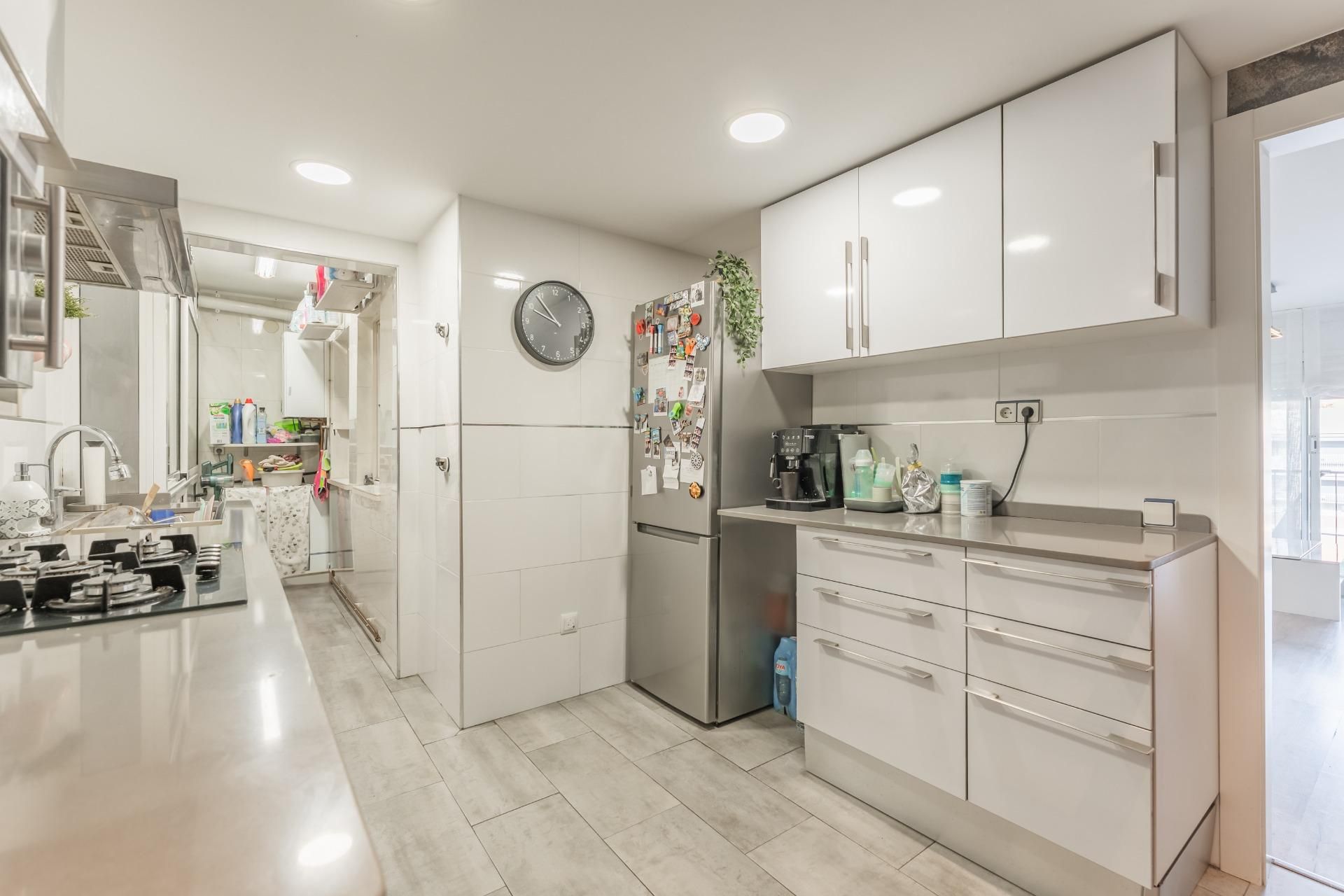 Kitchen of Flat for sale in Mollet del Vallès  with Heating and Balcony