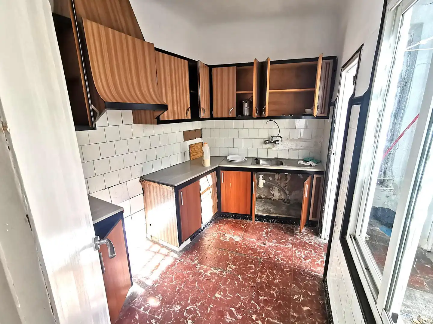 Cuina de Planta baixa en venda en Petrer amb Aire condicionat, Terrassa i Moblat