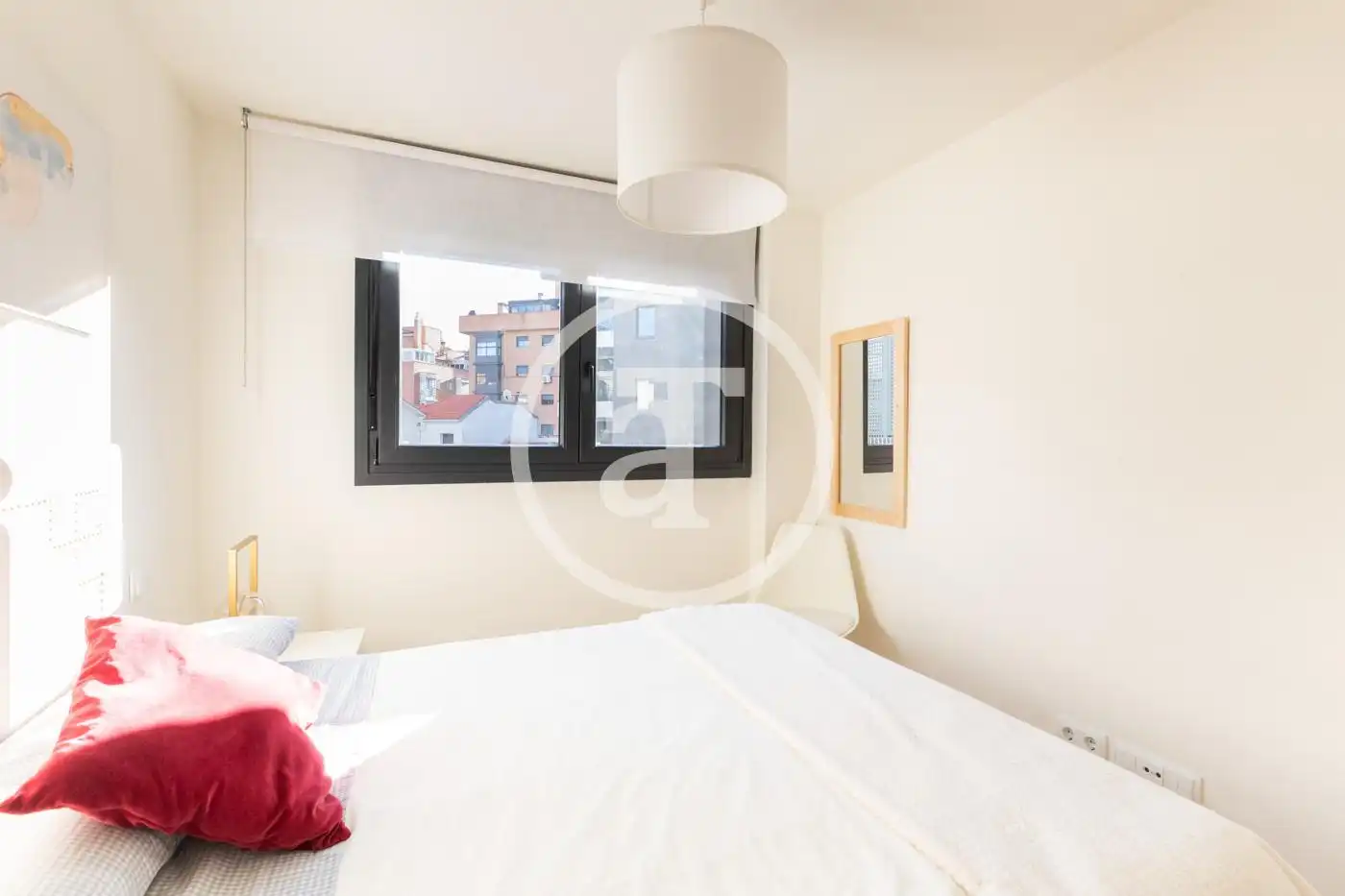 Bedroom of Flat for rent in Madrid  with Air Conditioner, Heating and Furnished