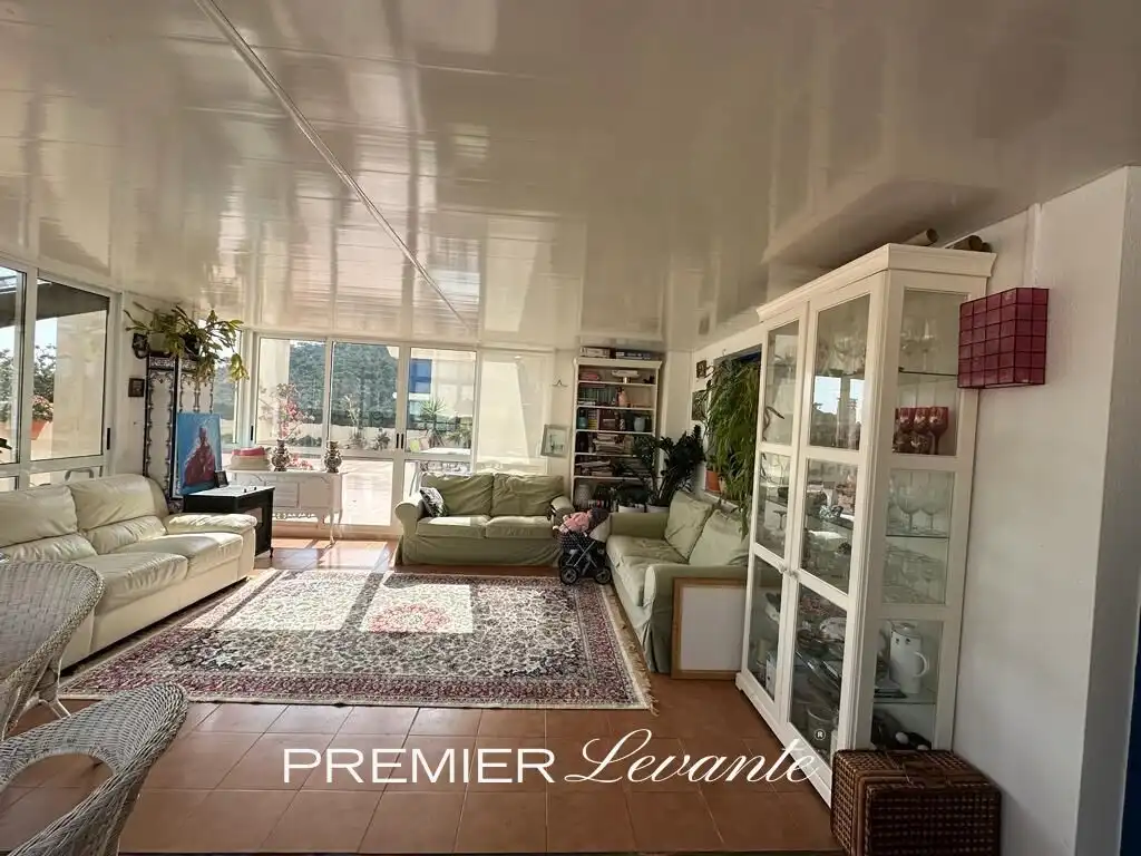 Living room of Attic for sale in Villajoyosa / La Vila Joiosa  with Air Conditioner, Heating and Terrace