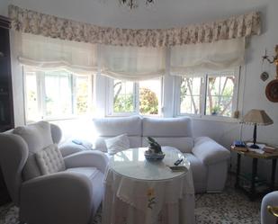 Living room of Single-family semi-detached for sale in Málaga Capital  with Air Conditioner and Terrace