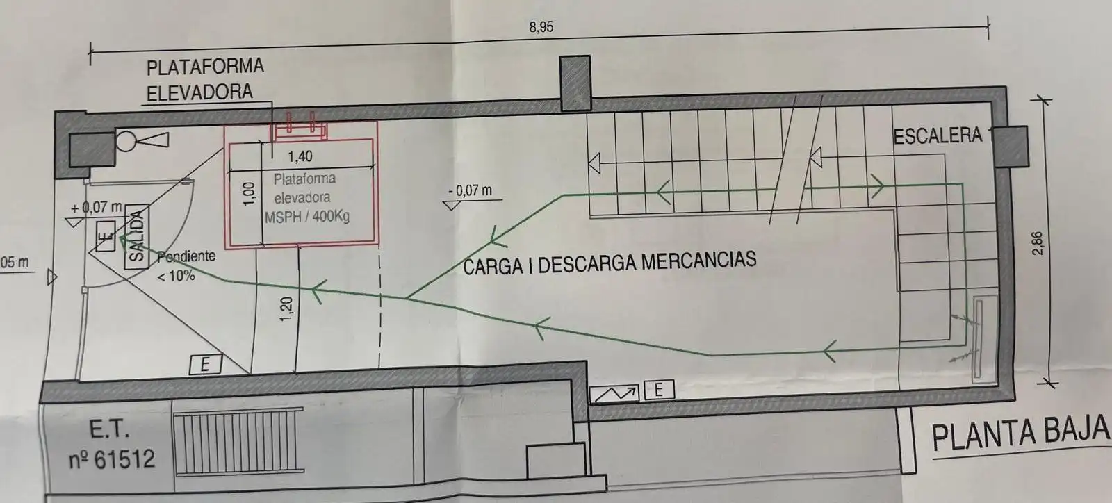 Geschaftsraum zum Verkauf in Barcelona mit Klimaanlage