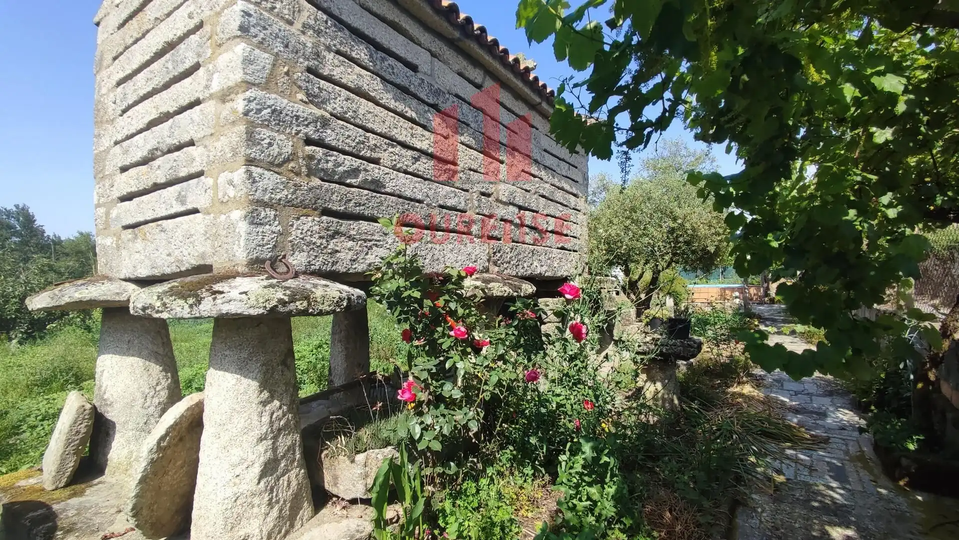 Jardín de Casa o chalet en venta en San Cibrao das Viñas con Calefacción, Jardín privado y Terraza
