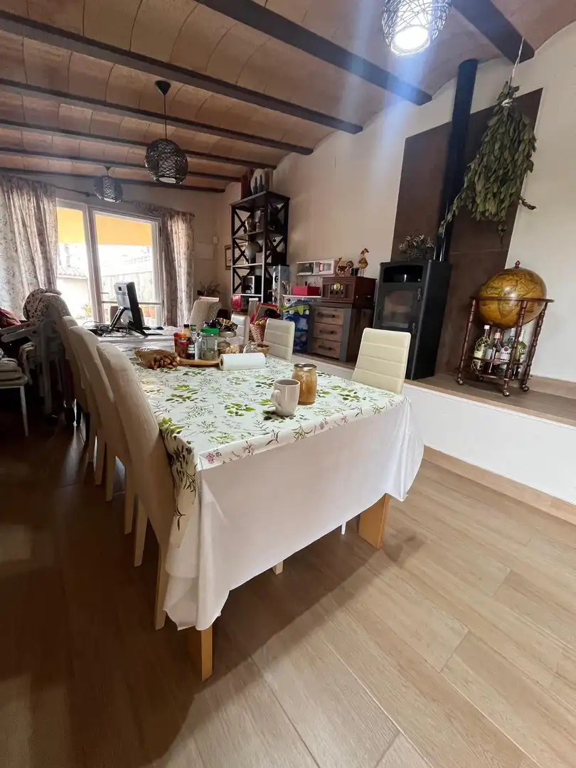 Esszimmer von Haus oder Chalet zum Verkauf in Castellón de la Plana / Castelló de la Plana mit Klimaanlage, Schwimmbad und Möbliert