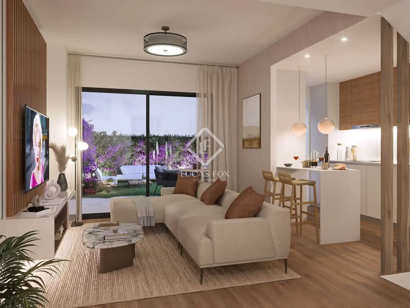 Sala de estar de Casa o chalet en venta en Málaga con Aire acondicionado, Calefacción y Jardín privado