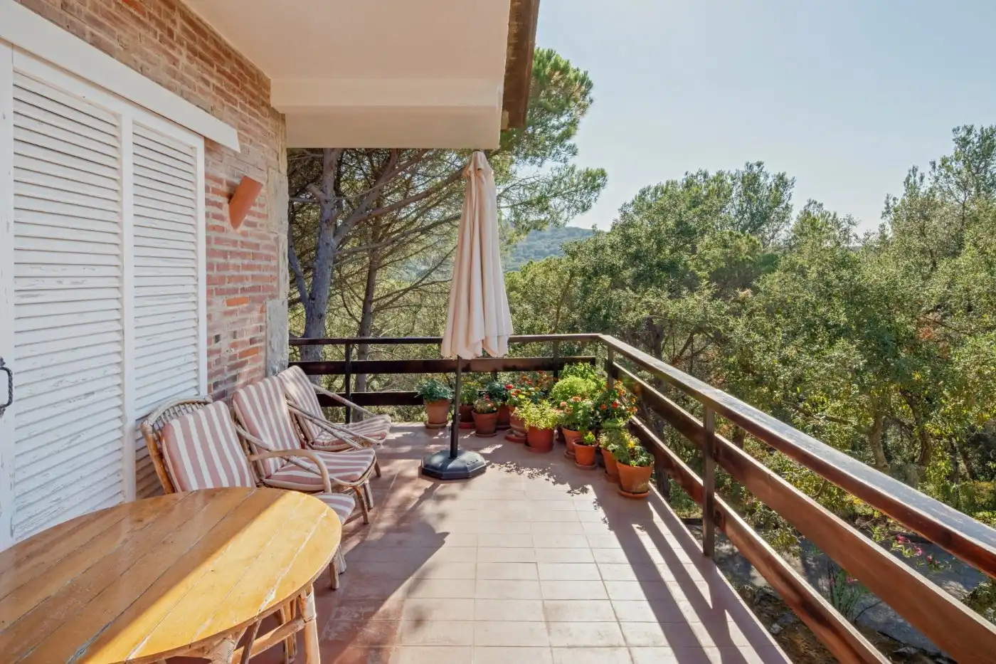 Terraza de Casa o chalet en venta en Castell d'Aro, Platja d'Aro i s'Agaró con Aire acondicionado, Jardín privado y Piscina