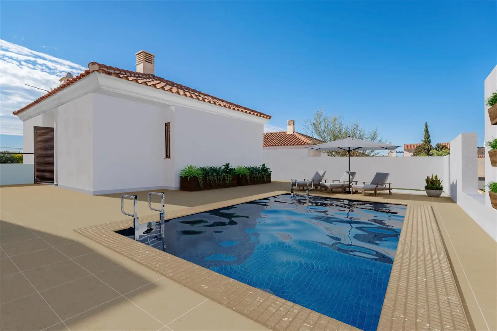 Xalet d'obra nova amb piscina en venda a Urbanizacion el Olimpo 1, imagen 15