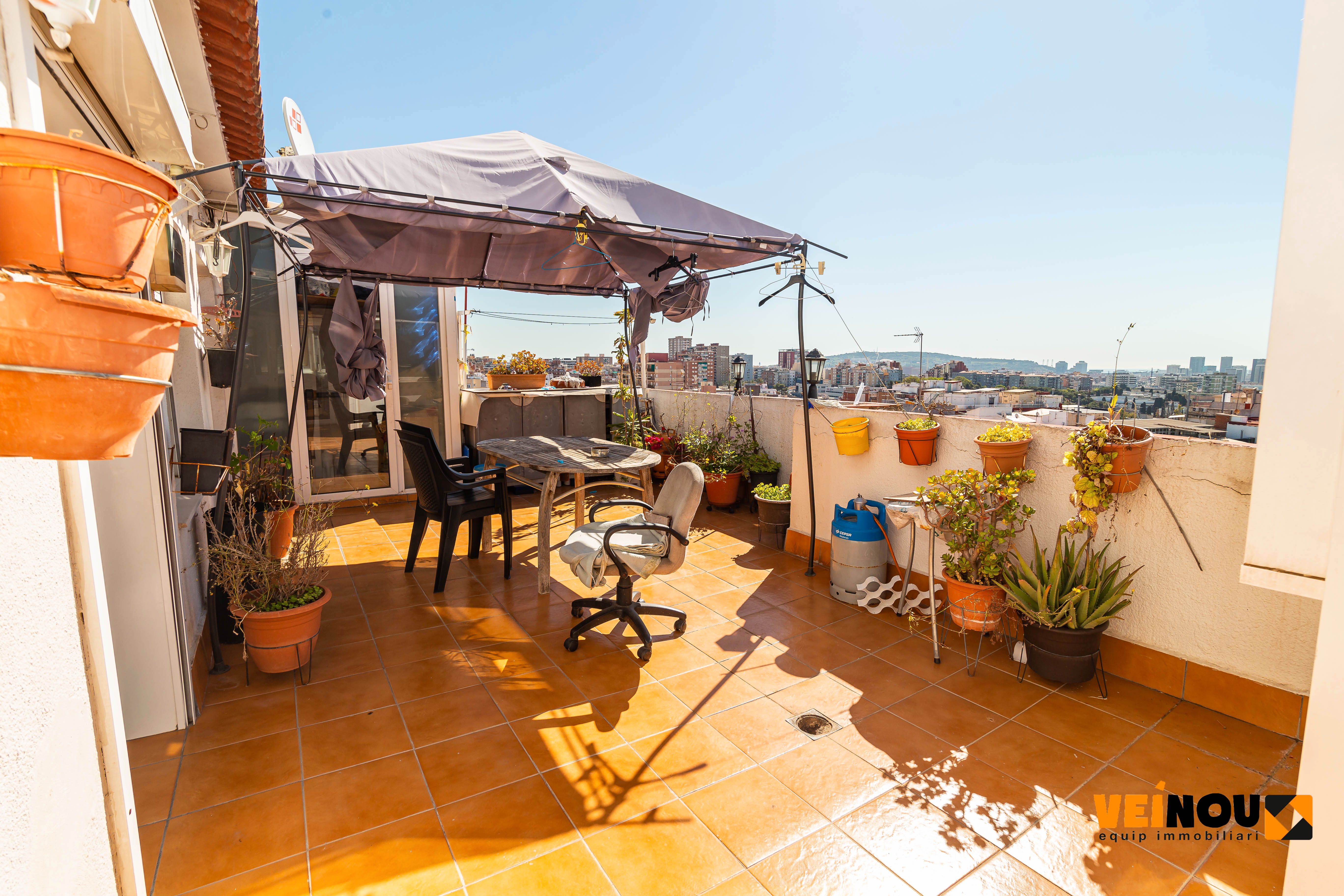Terrace of Attic for sale in L'Hospitalet de Llobregat  with Heating and Terrace