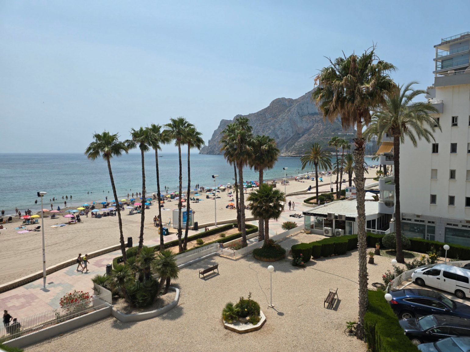 Exterior view of Apartment for sale in Calpe / Calp  with Air Conditioner, Heating and Private garden