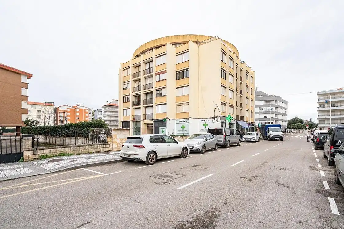 Exterior view of Flat for sale in Suances  with Heating, Terrace and Furnished