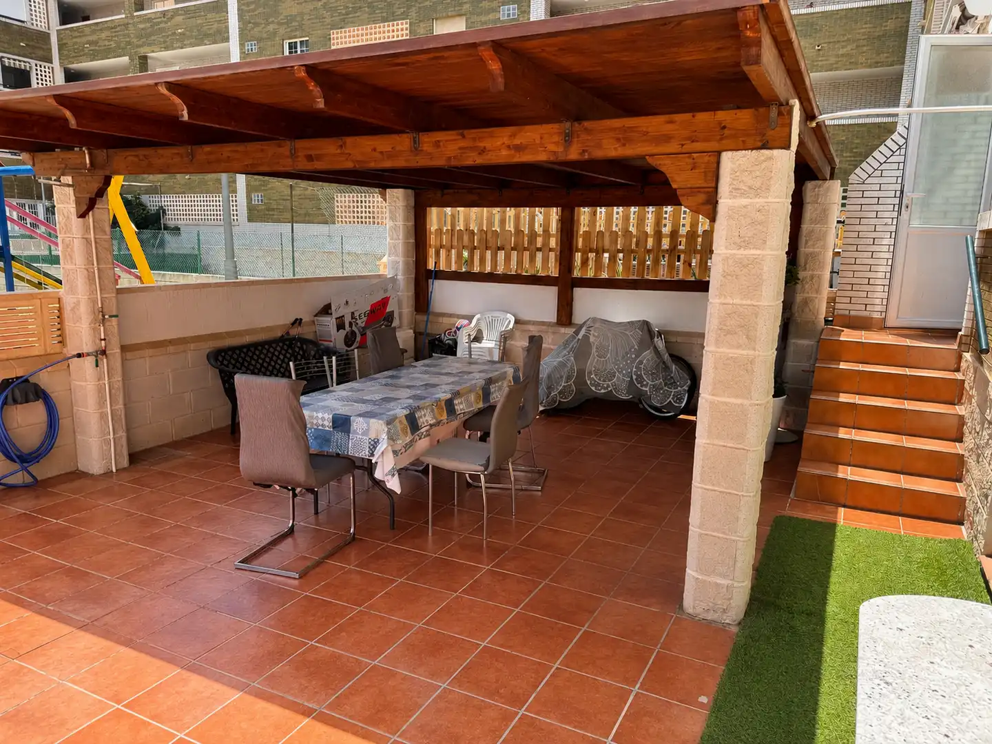 Terrassa de Pis en venda en Roquetas de Mar amb Aire condicionat, Terrassa i Piscina comunitària