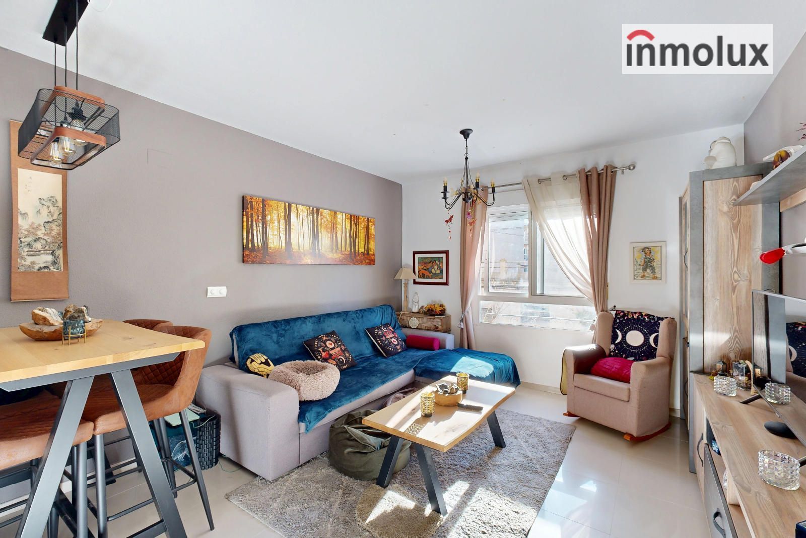 Living room of Flat for sale in El Campello  with Air Conditioner and Heating