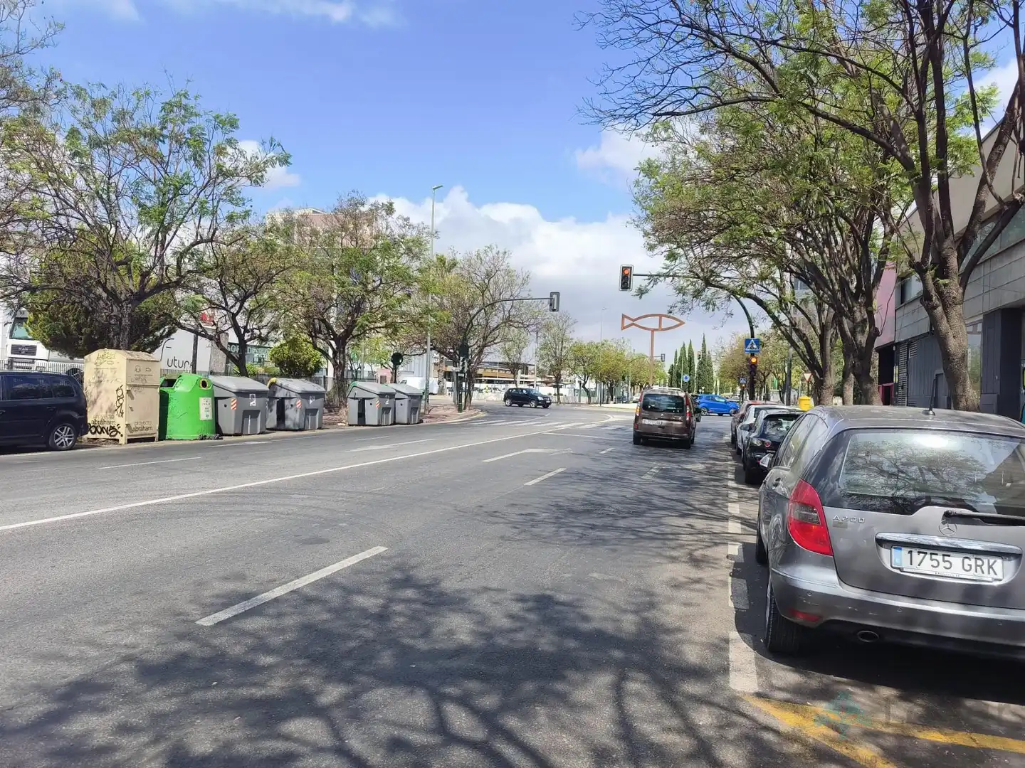 Vista exterior de Local de alquiler en Murcia con Aire acondicionado