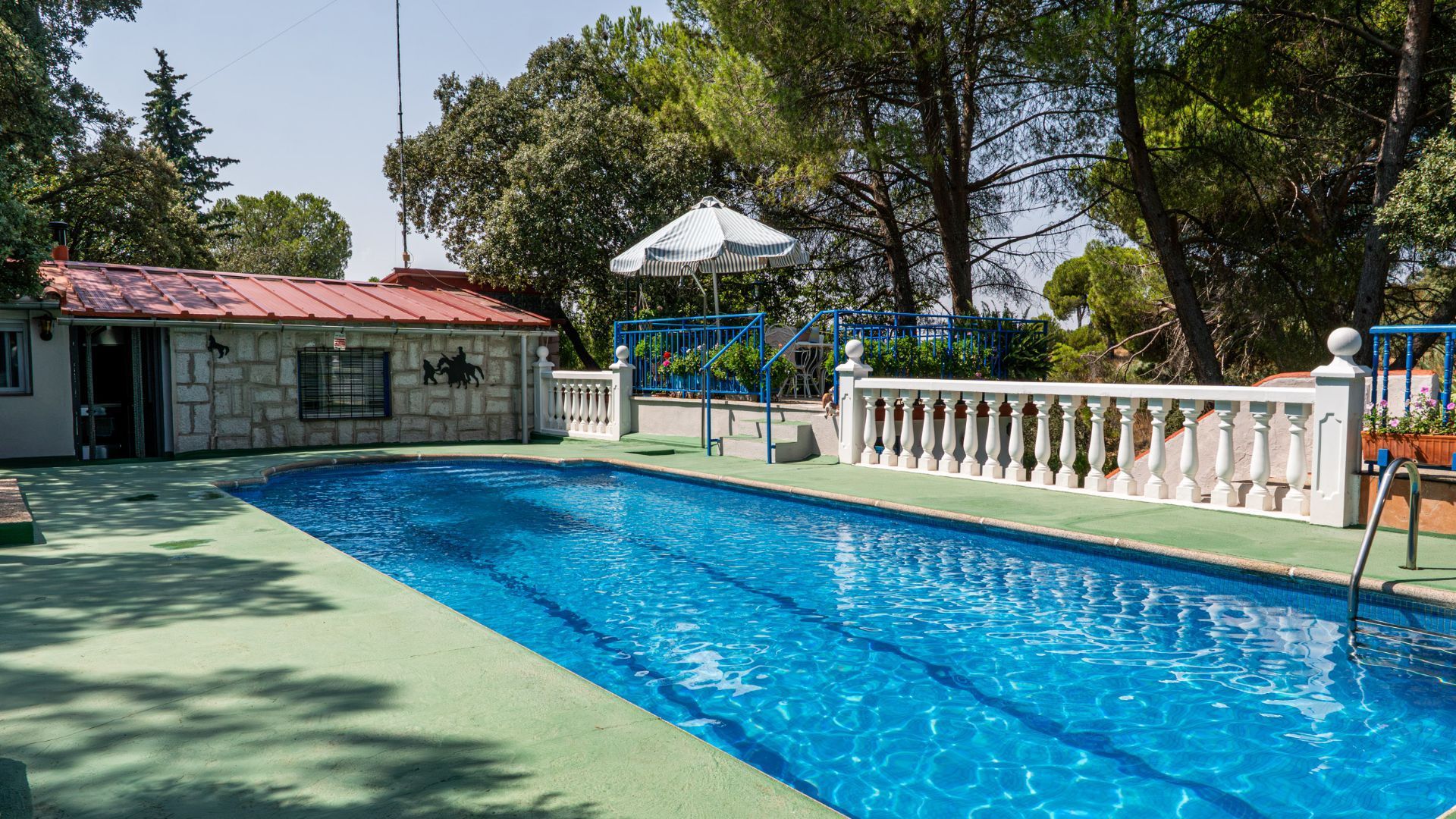 Swimming pool of House or chalet for sale in Villa del Prado  with Private garden, Terrace and Storage room