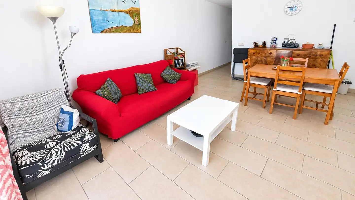 Sala de estar de Piso en venta en Arico con Terraza, Trastero y Amueblado
