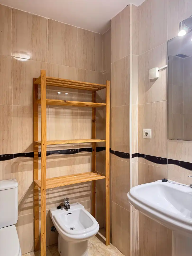 Baño de Apartamento en venta en Roquetas de Mar con Aire acondicionado, Terraza y Amueblado