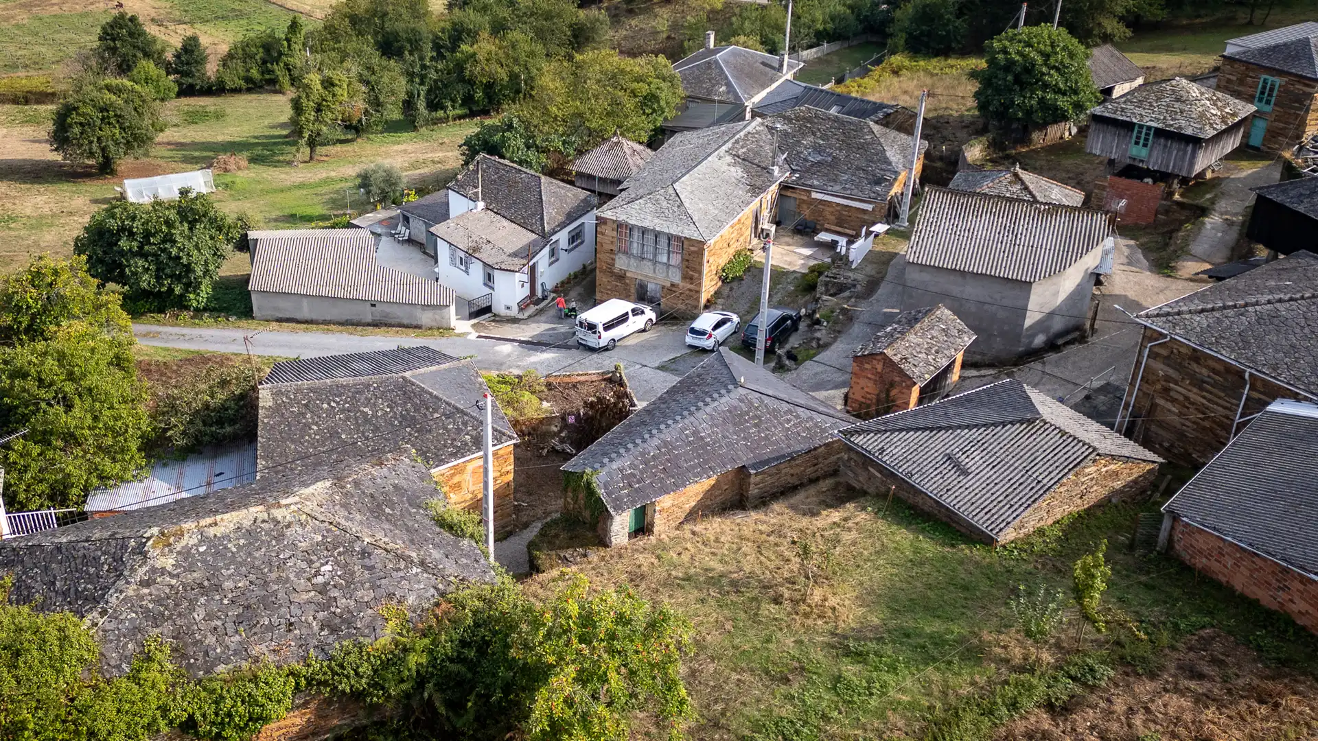 Vista exterior de Finca rústica en venda en Ribeira de Piquín