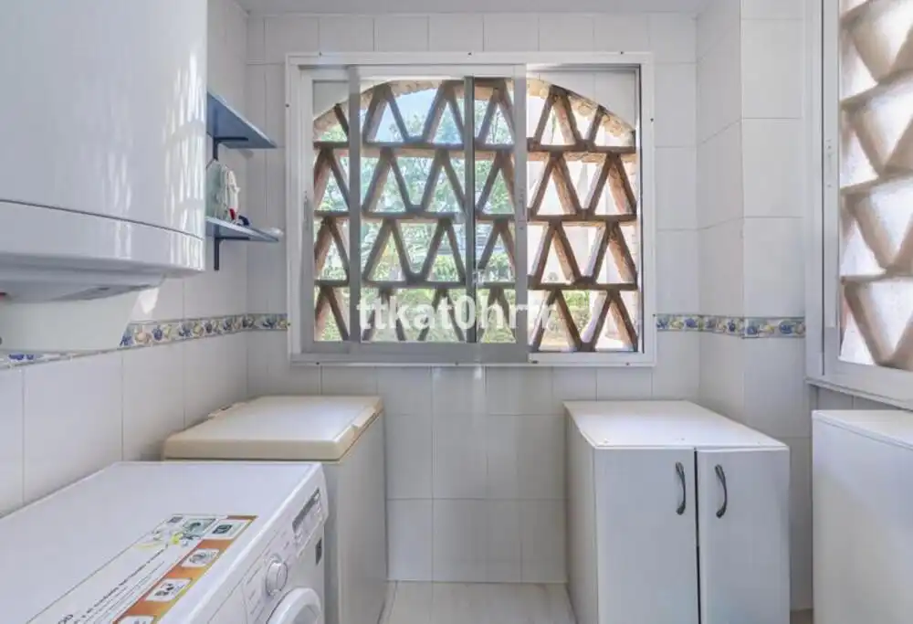 Kitchen of Apartments for rent in Marbella  with Air Conditioner, Terrace and Swimming Pool