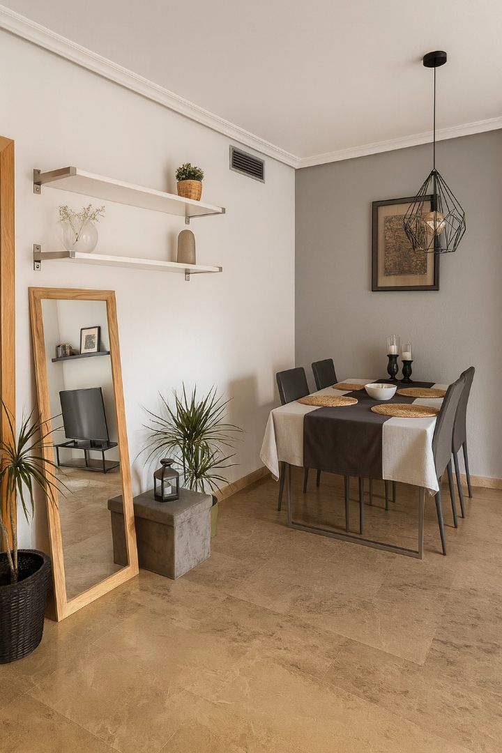 Dining room of Flat to rent in Cartagena  with Furnished, Oven and Washing machine