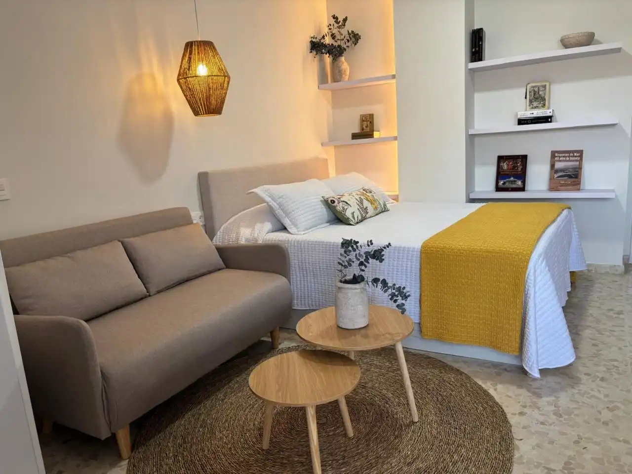 Bedroom of Study for rent in Roquetas de Mar  with Air Conditioner, Furnished and Balcony