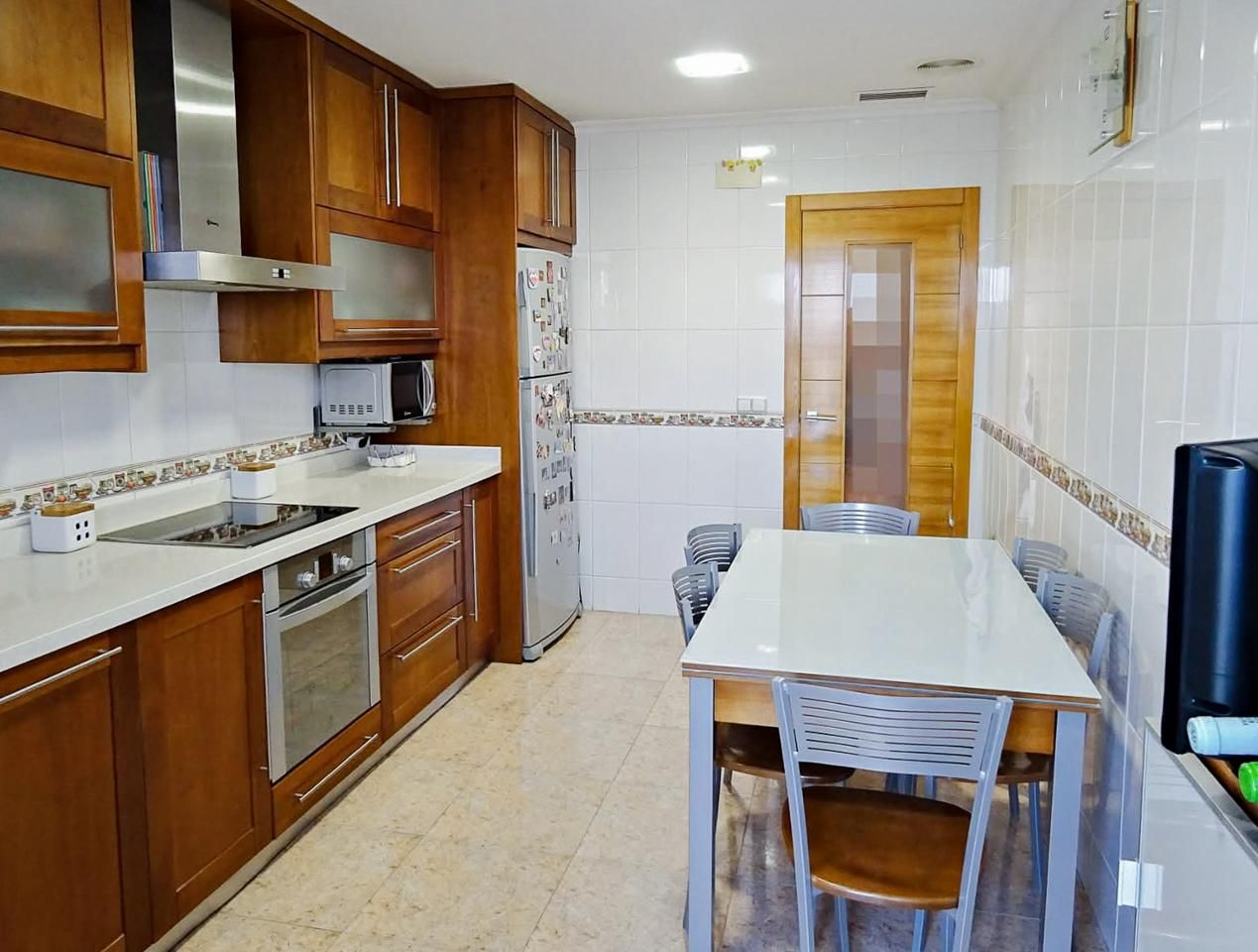 Cuina de Pis en venda en Elche / Elx amb Aire condicionat, Terrassa i Moblat