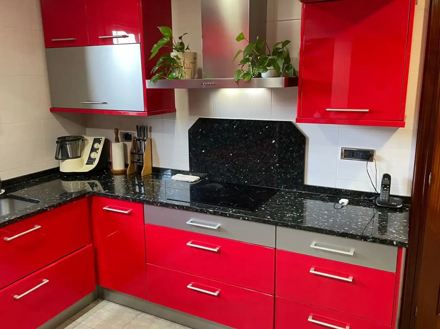 Kitchen of Flat for sale in Getxo   with Heating, Terrace and Storage room