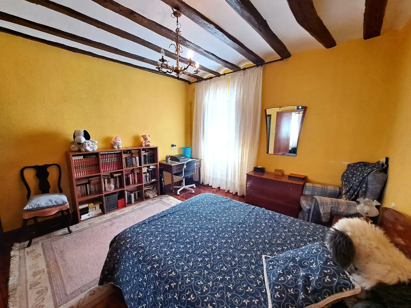 Dormitori de Casa adosada en venda en Baños de Rioja amb Calefacció, Jardí privat i Terrassa