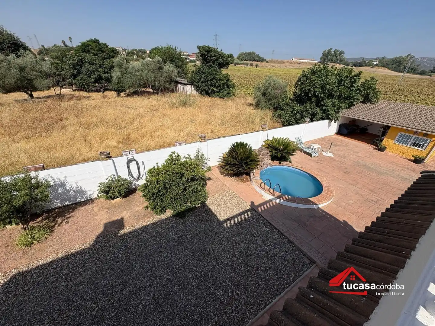 Terraza de Finca rústica en venta en Córdoba con Aire acondicionado, Terraza y Trastero