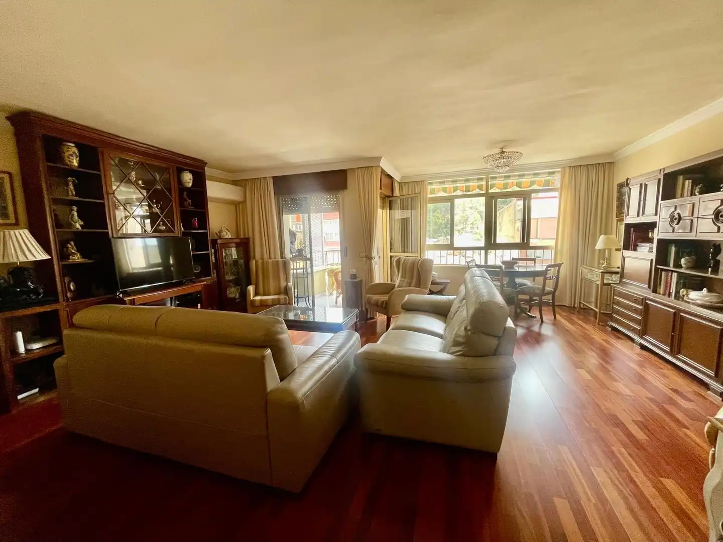 Sala de estar de Piso en venta en Málaga con Aire acondicionado y Terraza
