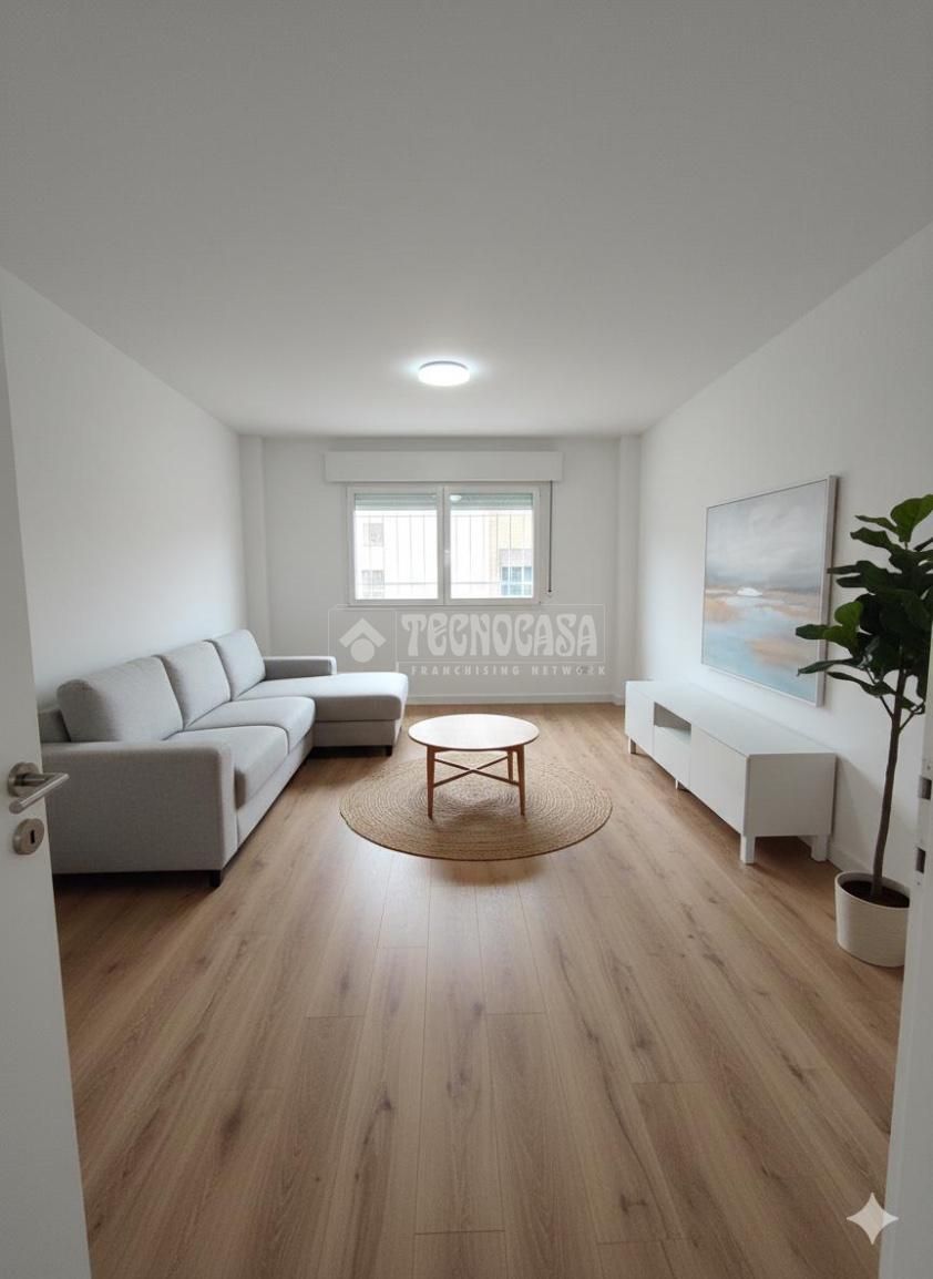 Sala d'estar de Pis en venda en  Madrid Capital