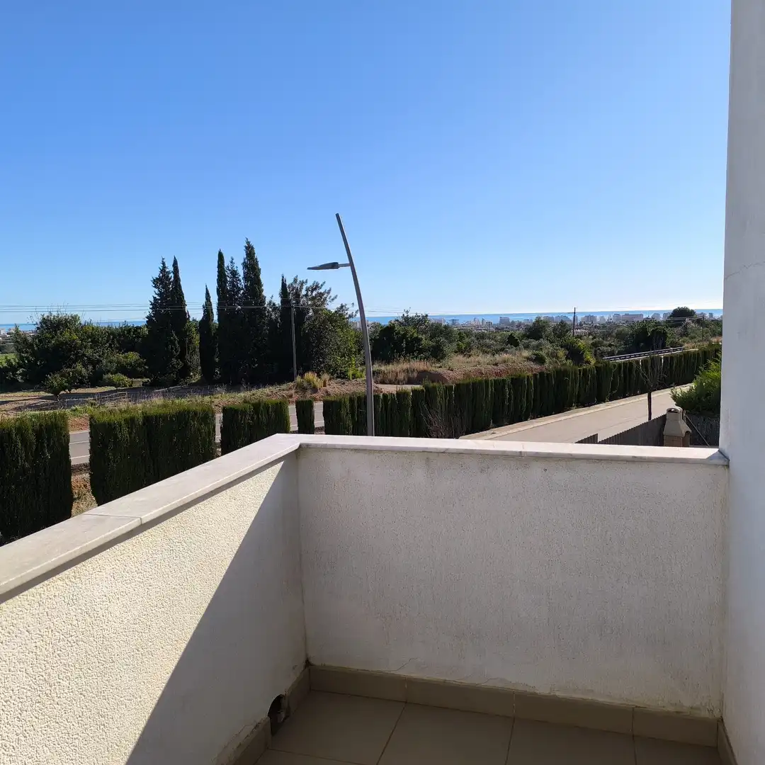Außenansicht von Haus oder Chalet zum Verkauf in Peñíscola / Peníscola mit Klimaanlage, Privatgarten und Parkett