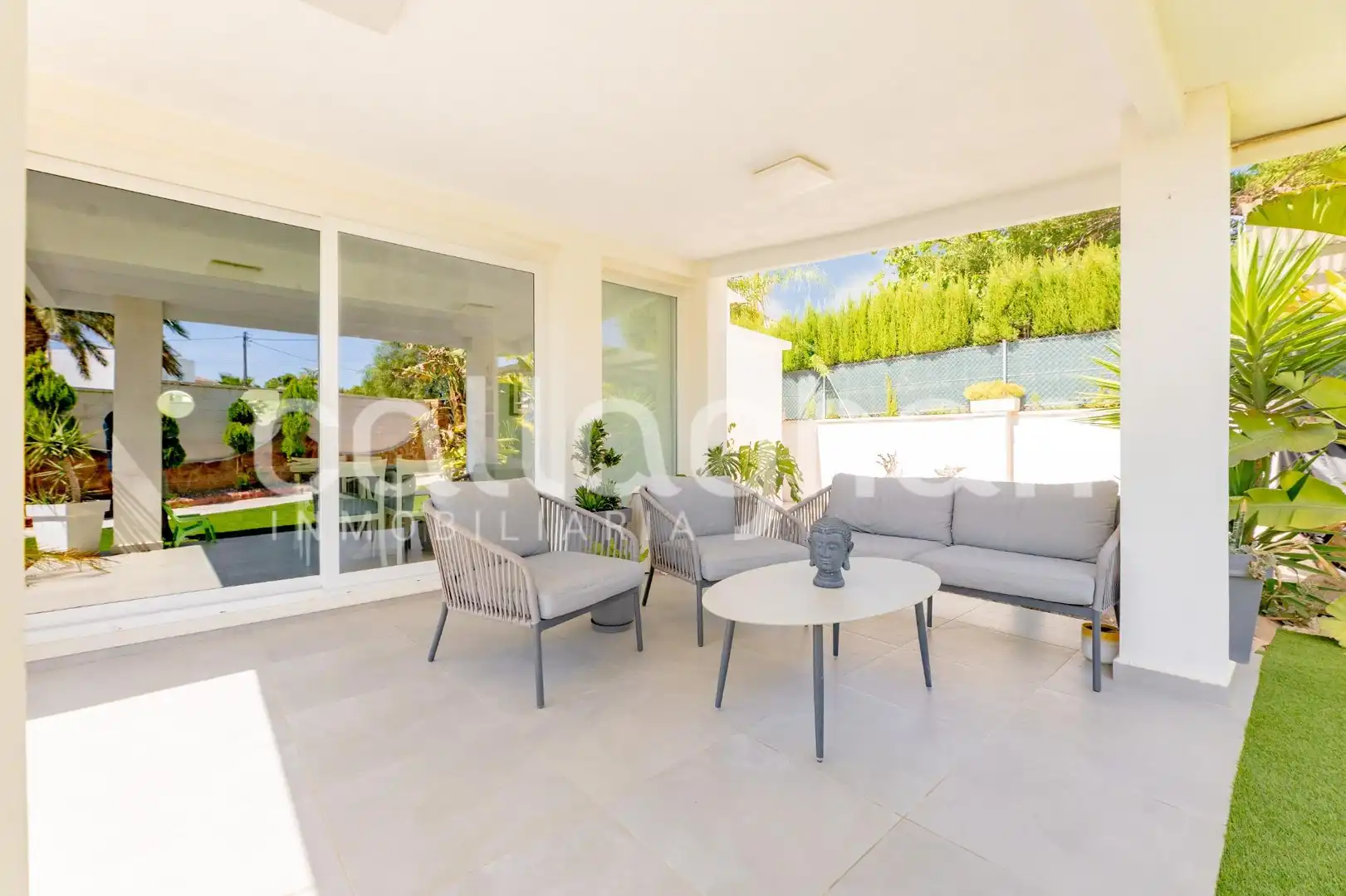 Terraza de Casa o chalet en venta en L'Eliana con Aire acondicionado, Calefacción y Piscina