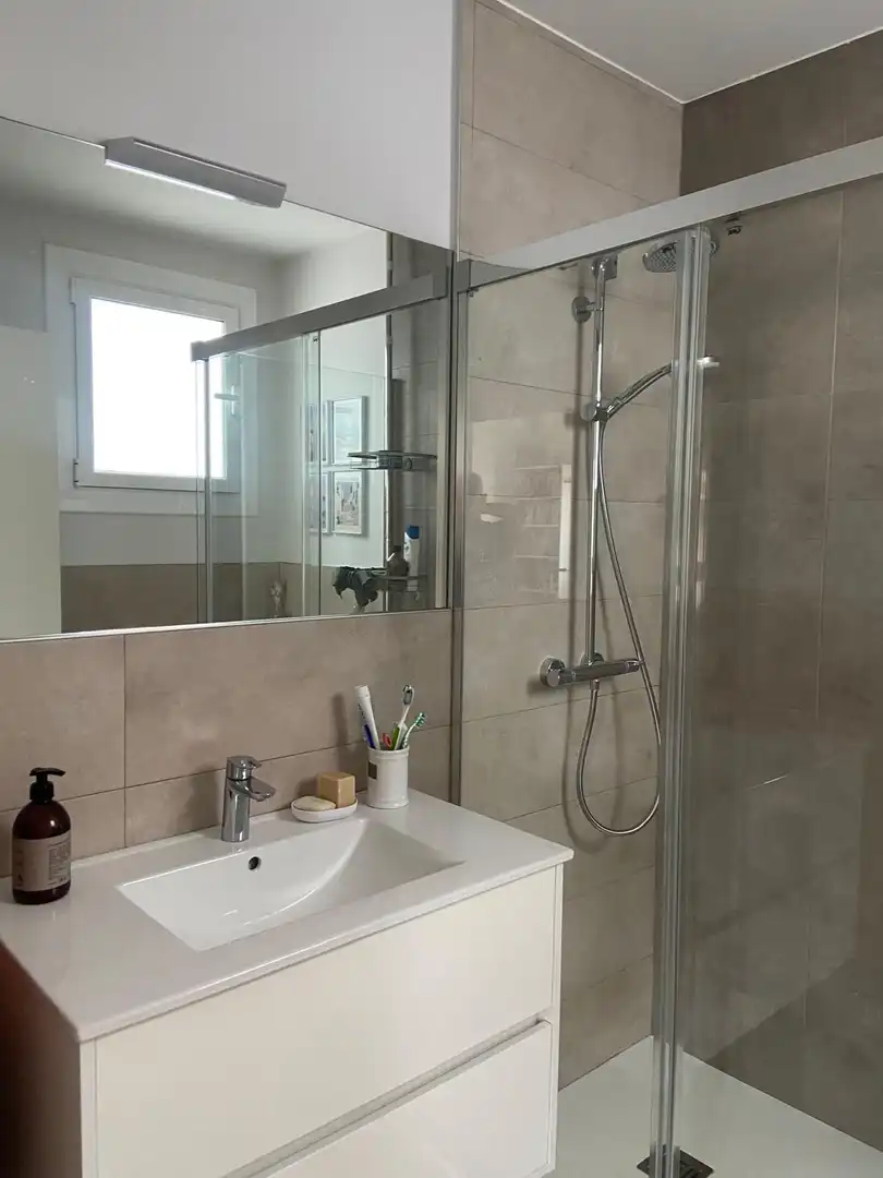 Bathroom of Flat for sale in Terrassa  with Heating and Terrace