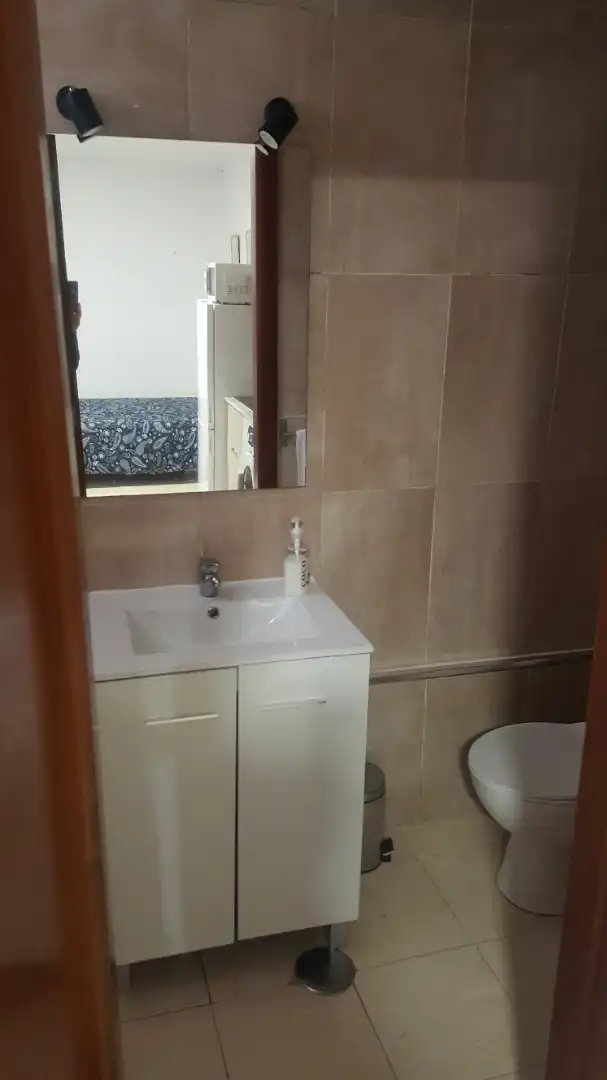 Badezimmer von Loft zum Verkauf in Marín mit Möbliert, Waschmaschine und Mikrowelle