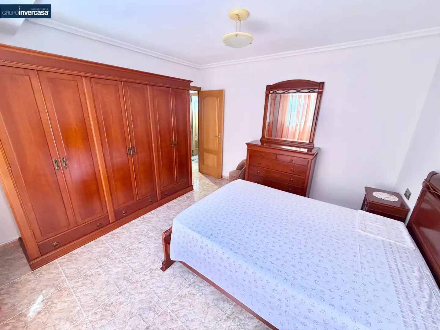 Bedroom of Flat for rent in Quart de Poblet  with Air Conditioner, Furnished and Balcony