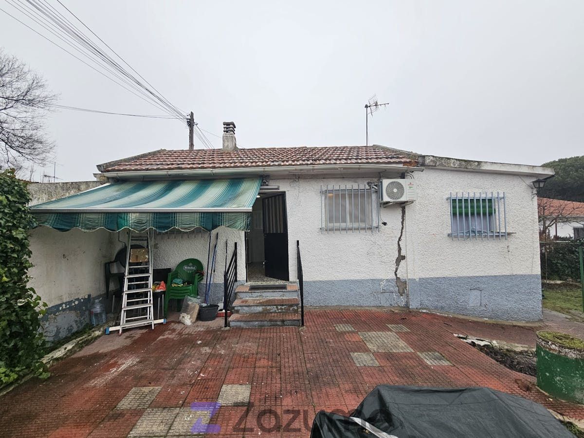 Exterior view of House or chalet to rent in Torrejón del Rey  with Air Conditioner, Heating and Private garden