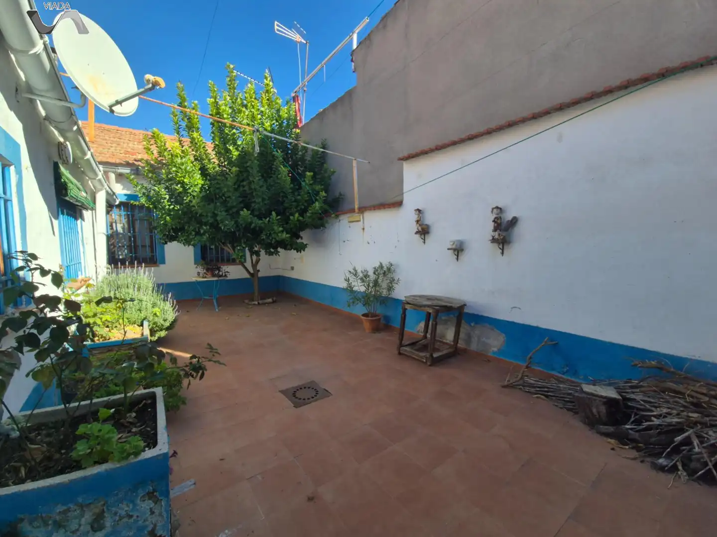 Garden of Houses for sale in Puertollano  with Heating, Storage room and Oven